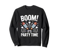 Boom It's Party Time Nouvel An Sweatshirt