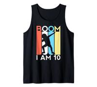 Boom, j'ai 10 ans, 10 ans, 10e fête, Dabbing Kid Boy Ten Débardeur