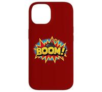 Boom Pop Art Explosion, Bande dessinée rétro, Super héros, Sound Word, Vibe Coque pour iPhone 14