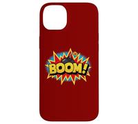 Boom Pop Art Explosion, Bande dessinée rétro, Super héros, Sound Word, Vibe Coque pour iPhone 14 Plus