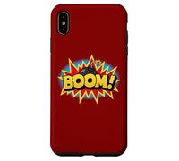 Boom Pop Art Explosion, Bande dessinée rétro, Super héros, Sound Word, Vibe Coque pour iPhone XS Max