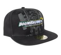Boom Racing BREVENT010 Casquette Snapback Classique Noire