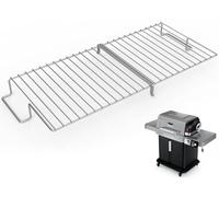 BoomBa Grille de cuisson et de fumée extensible pour Ninja FlexFlame PG300 Series - Grille de chauffage indirecte de niveau supérieur arrière - Acier inoxydable 304 - Échangeable/échangeable - Se
