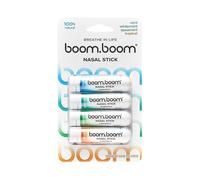 BoomBoom Nasal Decongestant | Cooling Sensation | Natural Mood Lift | Simple Ingredients | Essential Oil + Menthol Inhaler (Spearmint)