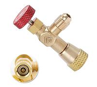 BOOMBOOST Adaptateur de Soupape de Charge de Réfrigérant et de Sécurité pour Liquide de Climatisation R32 R410A