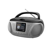Boombox 33198 Lecteur CD avec Radio Dab Portable Écran LCD MP3