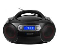 Boombox - Blaupunkt - BB18BK - FM PLL - MP3 - Alarme avec horloge intégrée