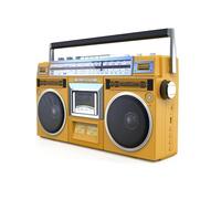 Boombox Lecteur cassette rétro Bluetooth et USB Fonction d'enregistrement pour les réunions de famille et les voyages