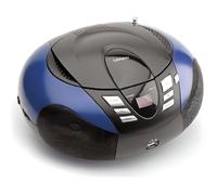 Boombox - LENCO SCD-37 Bleu - Lecteur CD/MP3/USB - Radio FM Analogique - Garantie 1 an