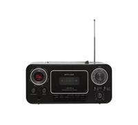 Boombox - MUSE - Radio CD K7 M 182 RDC - Lecteur CD, Radio, Enregistreur de cassette - Microphone intégré