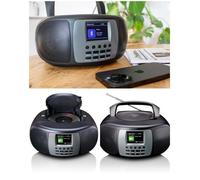 Boombox portable - radio DAB+- FM - Bluetooth- lecteur CD- Ecran couleur