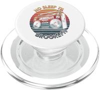 Boombox Retro No Sleep Til Brooklyn PopSockets PopGrip pour MagSafe