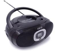 BOOMBOX TUNER DIGITAL / CD MP3 / PORT USB / AUX - Akai - Noir Noir G