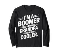 Boomer Like a Grandpa Only Cooler Classic Grandfather Manche Longue