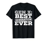 Boomer Silencieux de la génération X de la Meilleure génération de Tous Les Temps T-Shirt Graphique avec Valeur