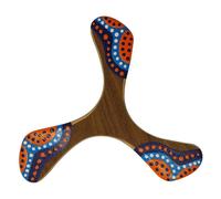 Boomerang peint à la main wankura 17