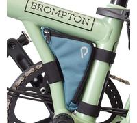 Boomerang Sacoche De Cadre Pour Vélo Brompton Accessoires De Vélo (Bleu)
