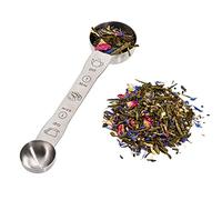 Boomers Gourmet - Duo Cuillère Doseuse en Acier Inoxydable pour Thé et Café en Poudre - Mesure du Thé - 1 Pièce