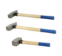 BOOMET Marteau de serrurier - 500 g / 800 g / maillet 1000 g - Autres ensembles de marteaux disponibles - Pour un travail précis - Idéal pour maçons et serruriers
