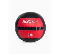 BOOMFIT Wall Ball Boule Murale 2Kg Unisexe-Adulte, Black, Taille Unique