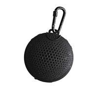 Boompods Aquablaster Enceinte Portable - Mini Haut-Parleur Bluetooth Compatible Alexa avec Commande Vocale, IPX7 Enceinte Waterproof pour la Douche et Voyager, Noir