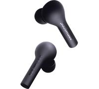 Boompods Bassline Écouteurs intra-auriculaires Bluetooth noir micro-casque, magnétique, commande tactile