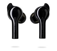 Boompods Bassline GO Écouteurs intra-auriculaires Bluetooth noir micro-casque, volume réglable, résistant à la sueur, commande