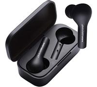 Boompods Bassline Écouteurs intra-auriculaires Bluetooth noir micro-casque, magnétique, commande tactile