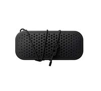 Boompods Blockblaster Haut-Parleur sans Fil - Enceinte Bluetooth avec Batterie de 12h, Haut-Parleur Étanche IPX7, Powerbank IntéGRÉ et Micro, Enceinte PC et Smartphone, Noir