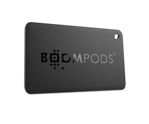 Boompods Boomcard Localisateur d'objet - Portefeuille Traceur Carte Compatible avec Apple Find My App, Traqueur Bluetooth pour Portefeuille, Clés, Sacs et Valises