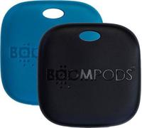 BOOMPODS Boomtag Rechargeable Duo Pack Bleu & Noir (TARRE2)