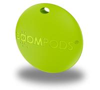 Boompods Boomtag Traceur Tag - Smart Traceur Bluetooth Compatible avec Apple Find My, Étanche IPX5, Localisateur d'objet pour Clés, Portefeuille, Enfant et Chien - Vert Citron