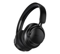 Boompods Headpods ANC+ Casque Bluetooth sans Fil - Casque avec RéDuction Active du Bruit, Écouteurs sans Fil avec Microphone, Autonomie 55h, Coussinets PillowFoam et Étui de Transport, Noir