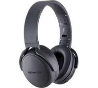 Boompods Headpods ANC Casque Bluetooth Sans Fil - Ecouteurs Sans Fil avec Réduction Active du Bruit, Autonomie 12h, Coussinets PillowFoam, Casque Audio avec Micro et Étui de Transport, Noir