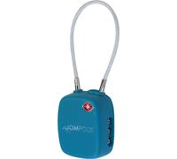 Boompods Cadenas Valise avec Fonction de Localisation - Cadenas Connectée avec Traceur Compatible avec Apple Find My App, Verrou Intelligent TSA pour Valise et Bagages, Batterie Rechargeable - Bleu