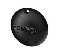 Boompods Porte-clés Airtag Modèle Boomtag Compatible Apple Find My IPX5 Noir