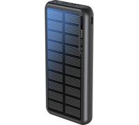 Boompods POSBLK Obi 10.000mAh Solar Powerbank noir source d'énergie mobile compacte