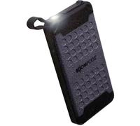Boompods Powerboom X10 Batterie Externe 10000mAh - Chargeur USB-C Étanche IPX7 avec Lampe LED, Power Bank Robuste pour Camping et Randonnée, Batterie Externe Charge Rapide pour TéLéPhone Portable