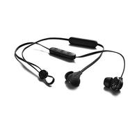 Boompods Sportline Écouteurs sans Fil Bluetooth, IPX4 étanches avec Microphone, autonomie de 5 Heures, écouteurs Intra-Auriculaires sans Fil pour la Course à Pied, la Gym, Noir