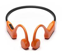 Boompods Sportpods Vibe Casque à conduction osseuse - Écouteurs de course à oreille ouverte avec batterie de 12 heures, Bluetooth 6.0 et micro pour le sport, le cyclisme, les activités de plein air