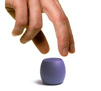 Boompods Zero Mini Haut-Parleur Bluetooth - Enceinte Portable sans Fil, étanche IPX6, 5 h d'autonomie, Haut Parleur Compact avec Micro et Fonction Selfie, pour Douche et Voyage, Very Peri
