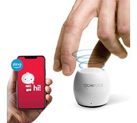 Boompods Zero Talk Enceinte Bluetooth Amazon Alexa intégré directement, fonction mains libres, ant