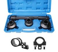 BOOMSTART 5 en 1 Extracteur Rotule Axiale, 30-45 mm Demonte Biellette de Direction, 1/2" 3/8" Universel Outils Clé Rotule Axiale Extracteur Biellette Axiale pour Voiture (Bleu)