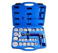 BOOMSTART Kit de repousse-piston pneumatique de 24 pièces avec 23 adaptateurs - Universel pour véhicules domestiques et importés