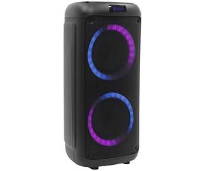 BoomTone DJ Boomaster 300 Enceinte Bluetooth Lumineuse LED Portable puissante 250W, Enceinte Karaoke, Bluetooth sans Fil, TWS, Rechargeable USB, Tuner, Lecteur USB/Carte SD. Télécommande fournie