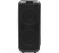 BoomTone DJ Boomaster 300 Enceinte Bluetooth Lumineuse LED Portable puissante 250W, Enceinte Karaoke, Bluetooth sans Fil, TWS, Rechargeable USB, Tuner, Lecteur USB/Carte SD. Télécommande fournie