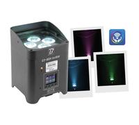 BoomTone Dj BoomToneDJ EZ-Box 4x15W - Projecteur LED - Batterie Lithium rechargeable - 4 LED 15W QUAD RGBW - DMX wireless intégré