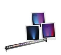 BoomToneDJ Barre LED ColorPix 24x3W RGB Wash – 1 m – Noir – DMX/auto/son