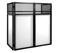 BoomTone DJ DJ Desk White Stands DJ