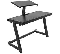 BoomToneDJ Meuble DJ DJ STATION – support PC réglable, cadre acier Z, portable